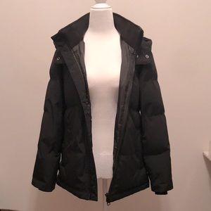 MADEWELL PARKER-BLACK QUILTED PUFFER SZ-XXS